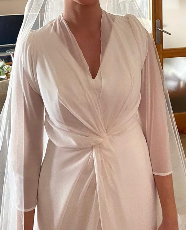 Vestido de novia 3 piezas 2023