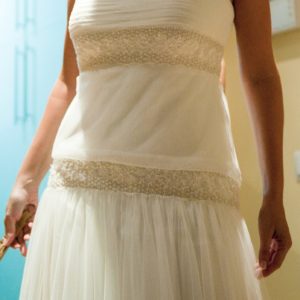 Vestido Novia Rosa Clará