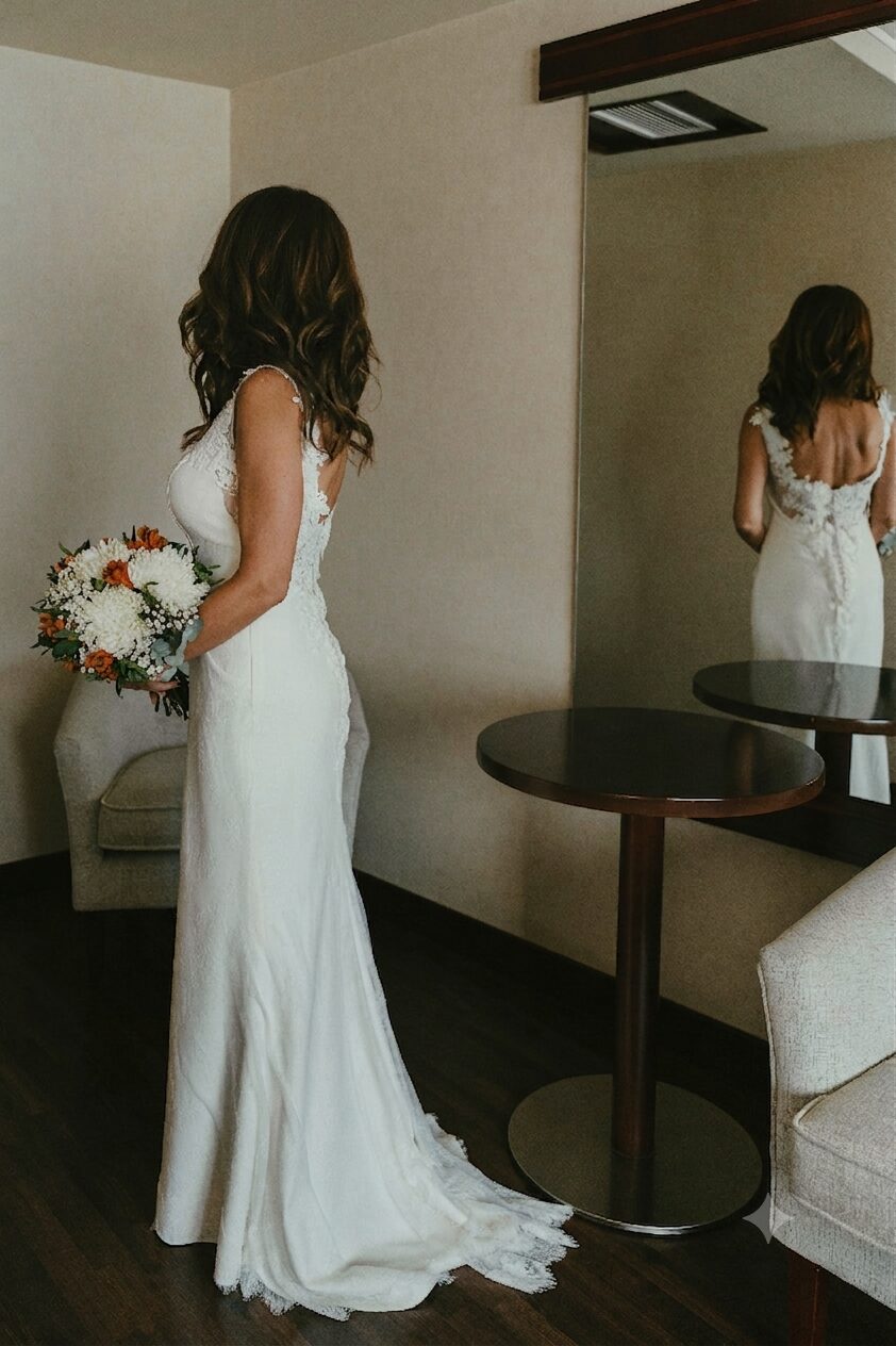 Vestido de novia de Silvia Fernández Vestido de novia de Silvia Fernández