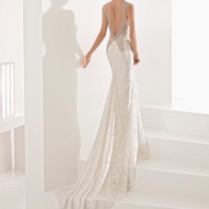 Vestido Novia Rosa Clará modelo Nagore Vestido Novia Rosa Clará modelo Nagore