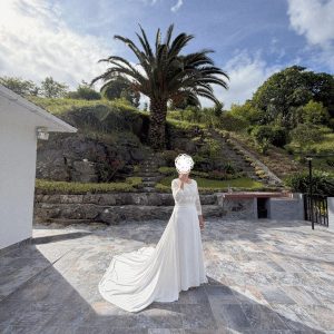 vestido novia en perfecto estado