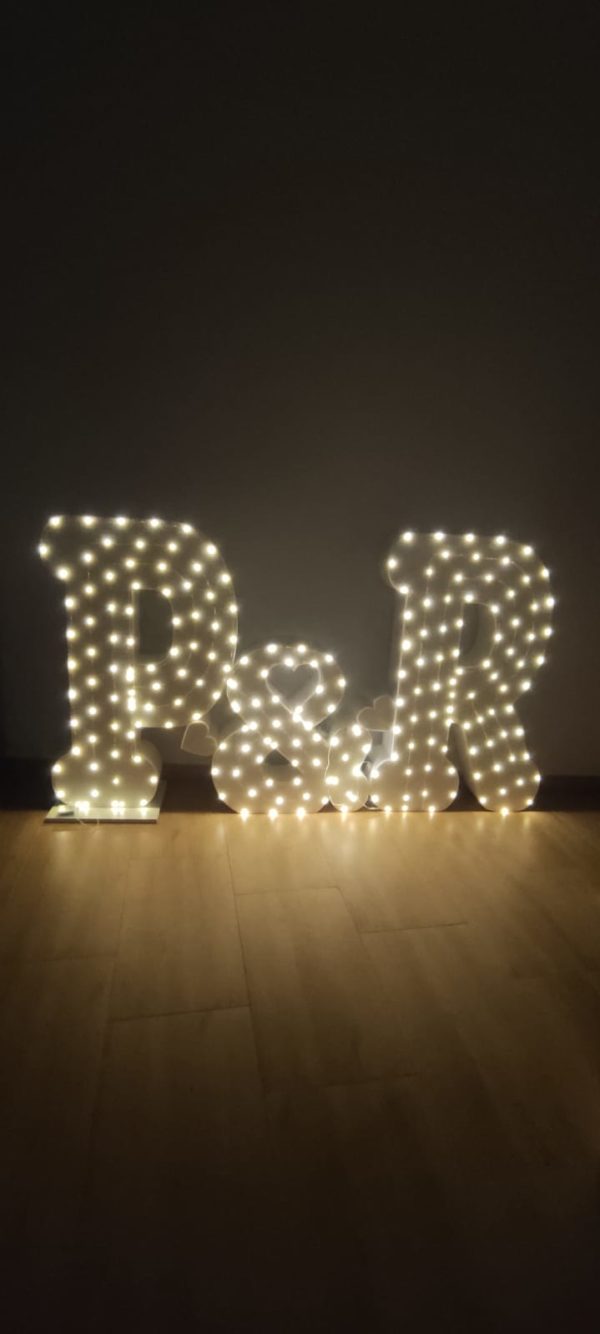 Letras corcho XL P&R