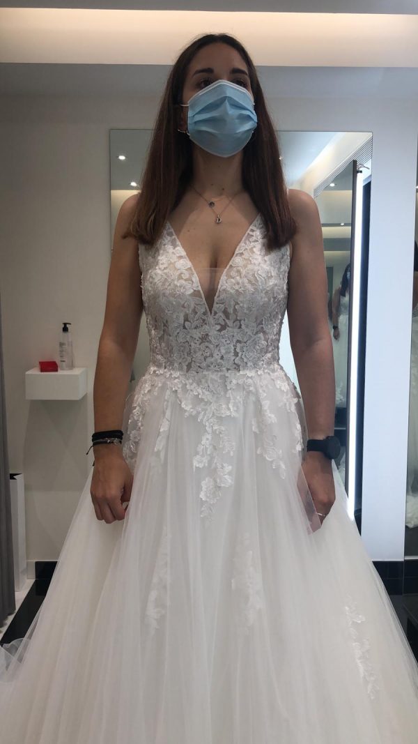 Vestido de novia de Rosa Clará nuevo