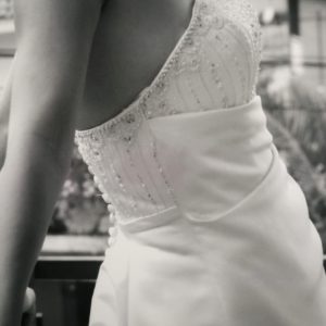 VESTIDO NOVIA - sin mangas