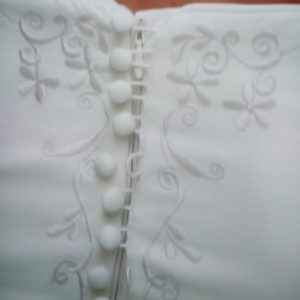 VESTIDO NOVIA - sin mangas