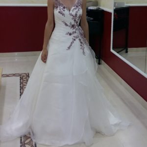 Vestido de novia italiano