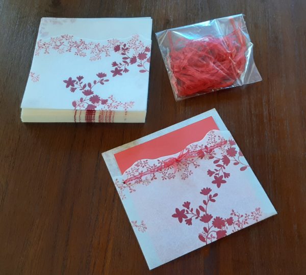 Pack de 23 solapas para invitaciones de boda