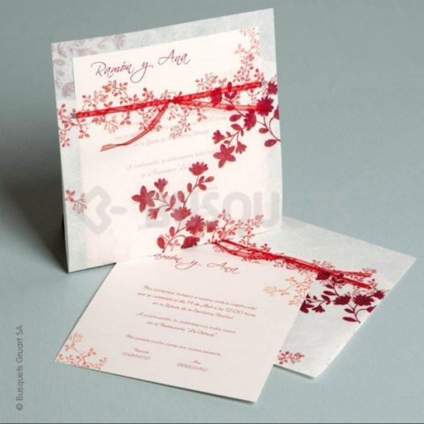 Pack de 23 solapas para invitaciones de boda