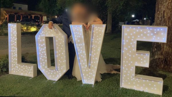 Letras LOVE XXL