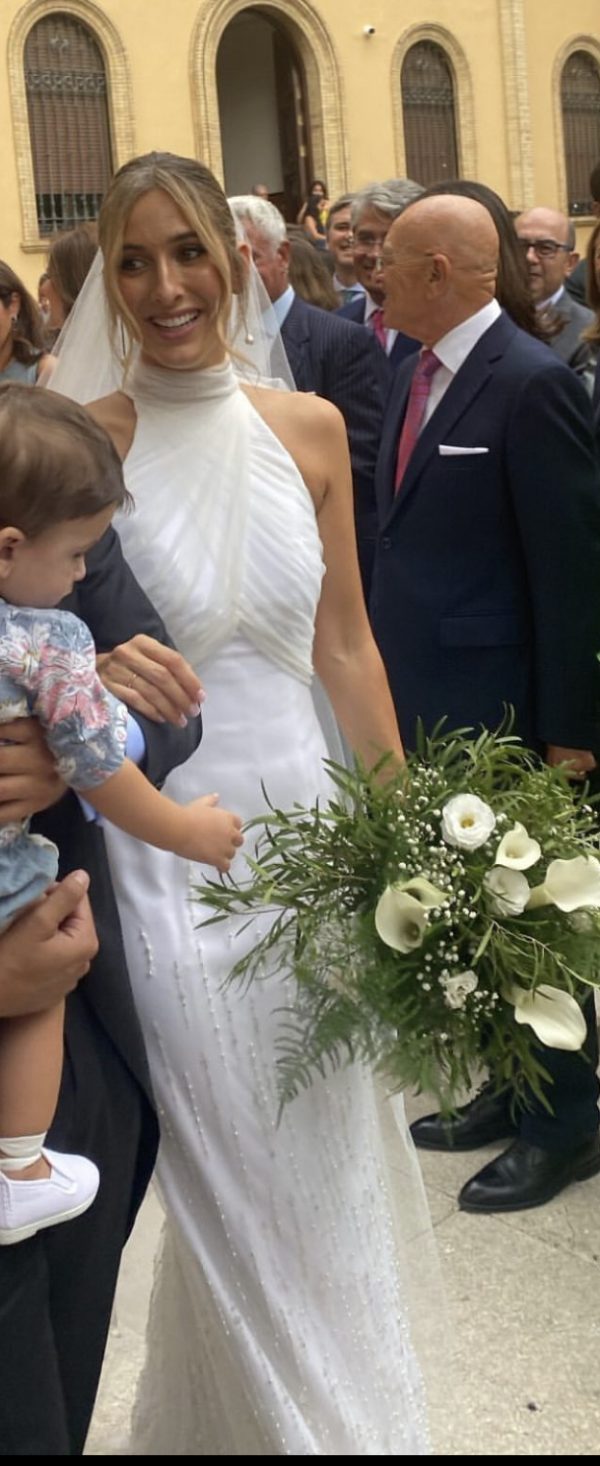 Vestido novia Alta costura Lorenzo Caprile