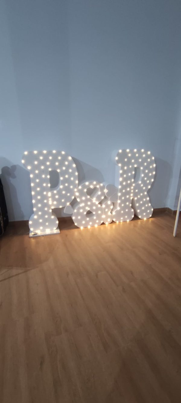 Letras corcho XL P&R