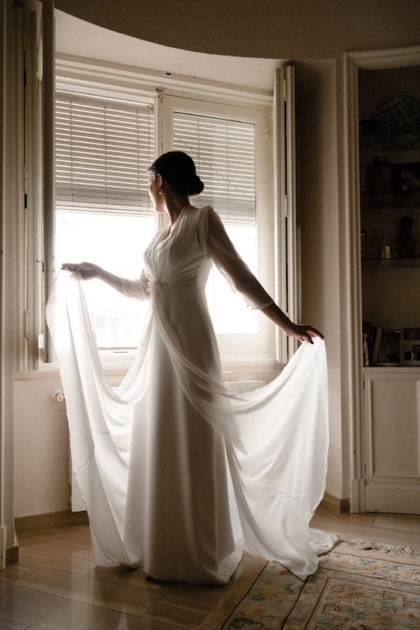 Vestido de novia 3 piezas 2023