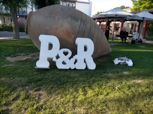 Letras corcho XL P&R