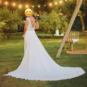 Vestido de novia Aire Barcelona dic 2022 Vestido de novia Aire Barcelona dic 2022