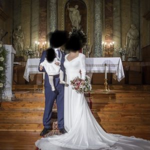 Vestido novia Manu García