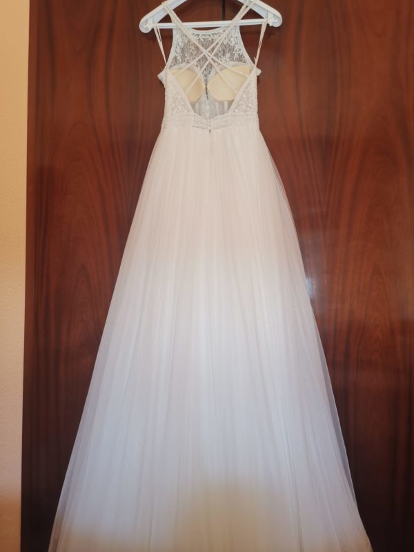 Vestido de novia modelo COSTEl Rosa Clara