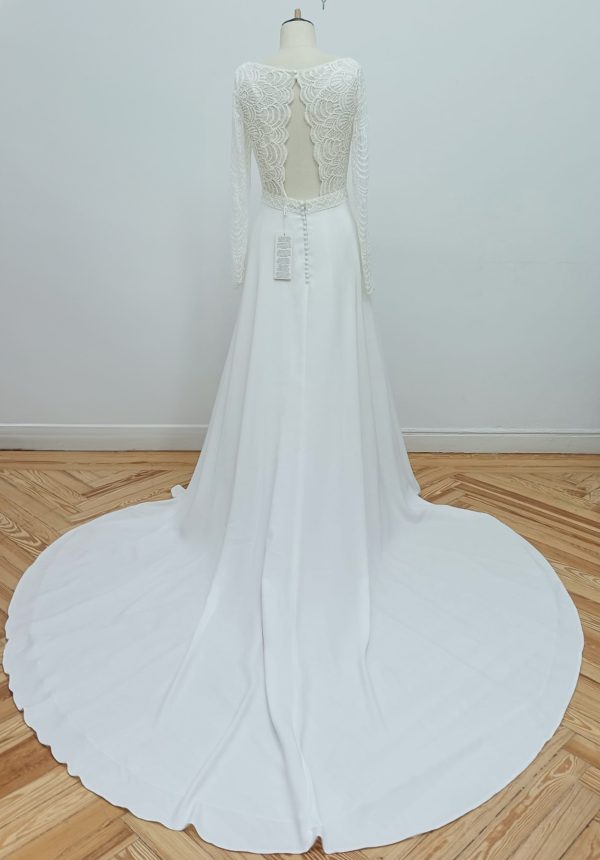 Vestido Novia Rosa Clará