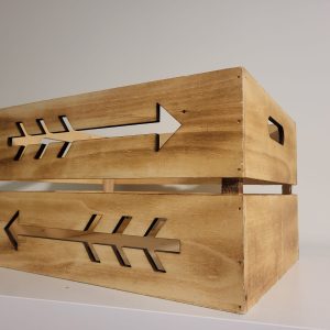 Caja madera mediana