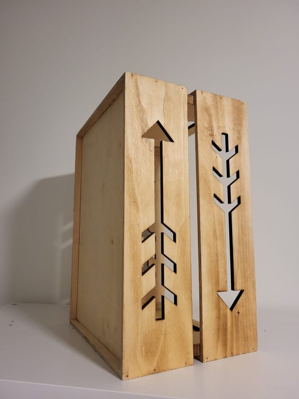 Caja madera mediana