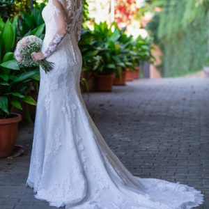 Vestido novia Bacara Aire Barcelona