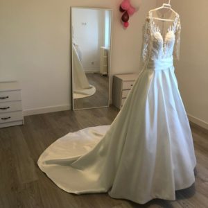 Vestido Novia - corte Princesa