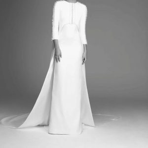 Vestido de novia ideal y sencillo Vestido de novia ideal y sencillo