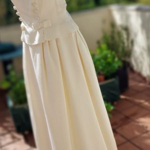 un vestido de novia