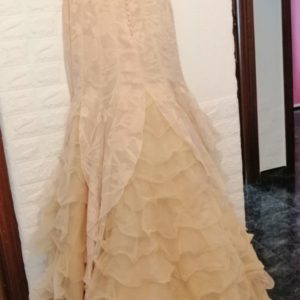 Traje de novia y velo