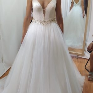 Vestido novia sin estrenar talla 36