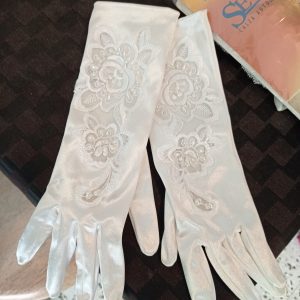 guantes para novia