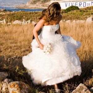 Vestido novia Rosa Clará