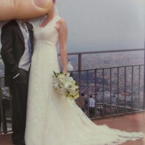 Vestido de Novia Aire Barcelona ( Rosa Clará)