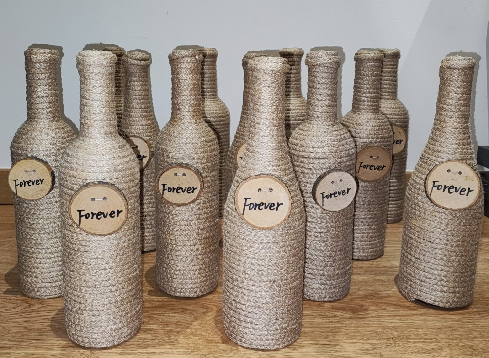 Set botellas rústicas hechas a mano Set botellas rústicas hechas a mano