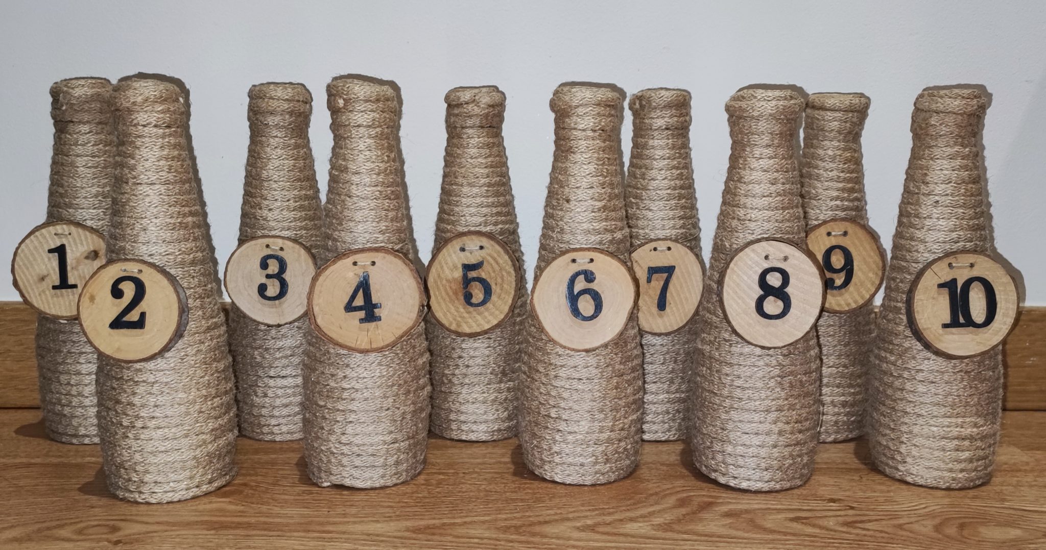 Set botellas rústicas hechas a mano Set botellas rústicas hechas a mano