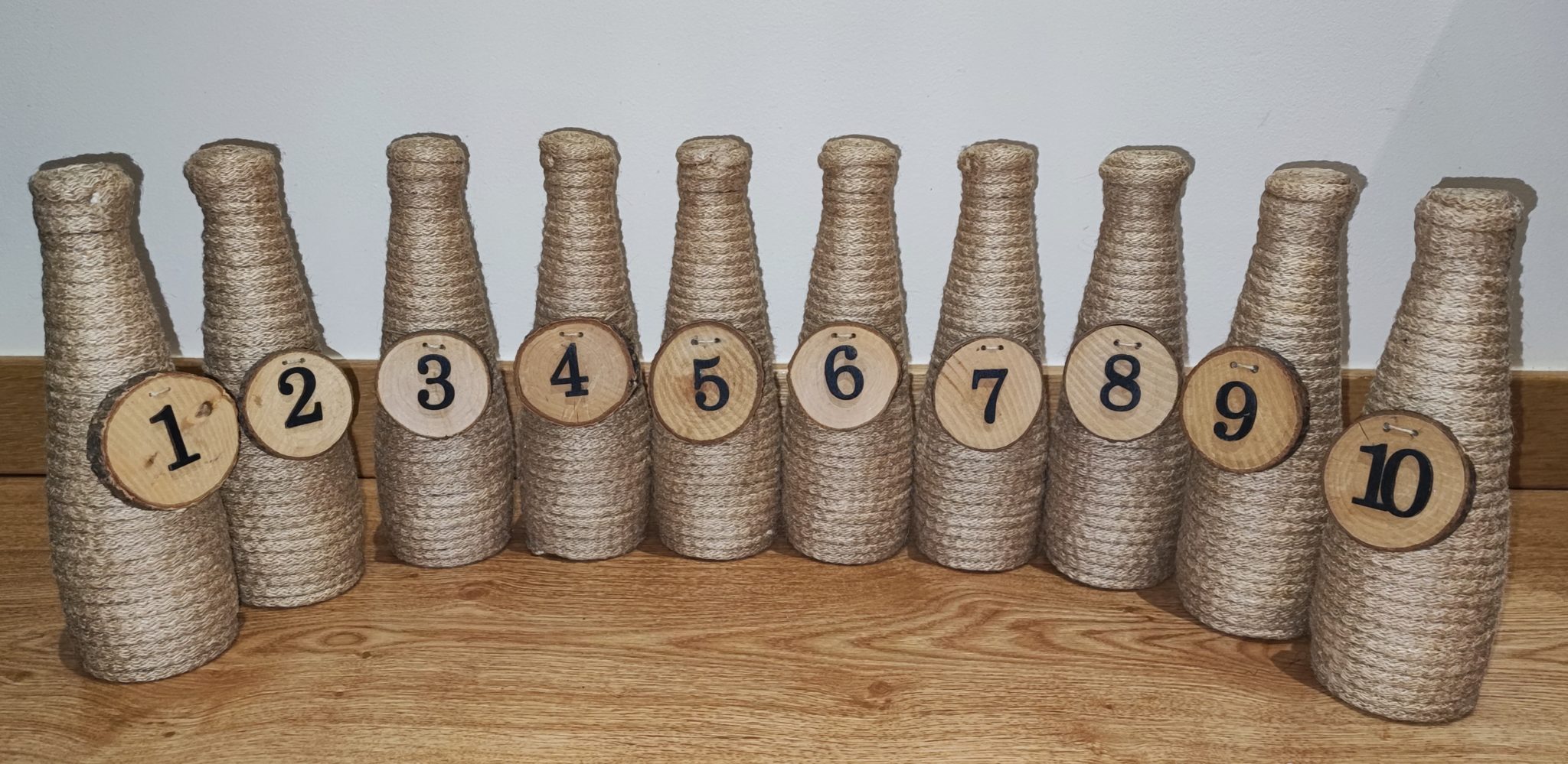 Set botellas rústicas hechas a mano Set botellas rústicas hechas a mano
