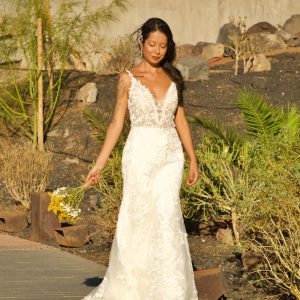 Hermoso vestido de novia