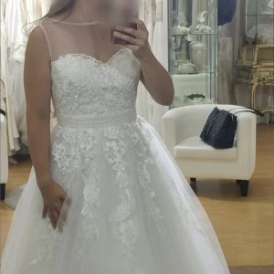 Vestido novia Adriana Alier (Rosa Clará)