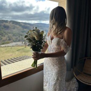 Vestido de novia Aire Vasarely 2025