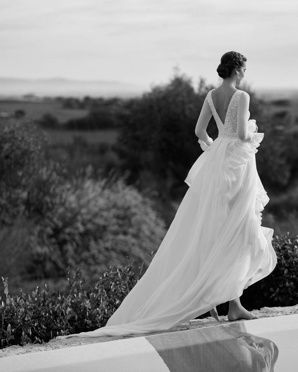 Vestido de novia de Rosa Clará