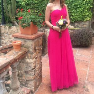 Vestido invitada talla 38 semi nuevo