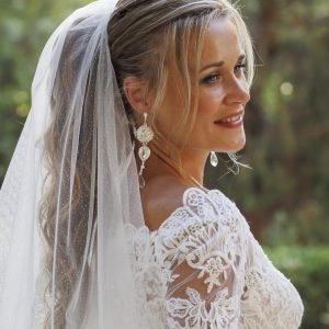 Velo de novia + tocado