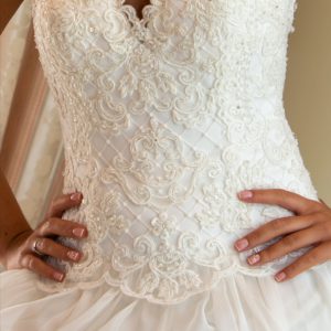 Vestido Novia Rosa clará Vestido Novia Rosa clará