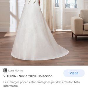 Vestido novia