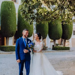 Vestido de novia. Vestido de novia.