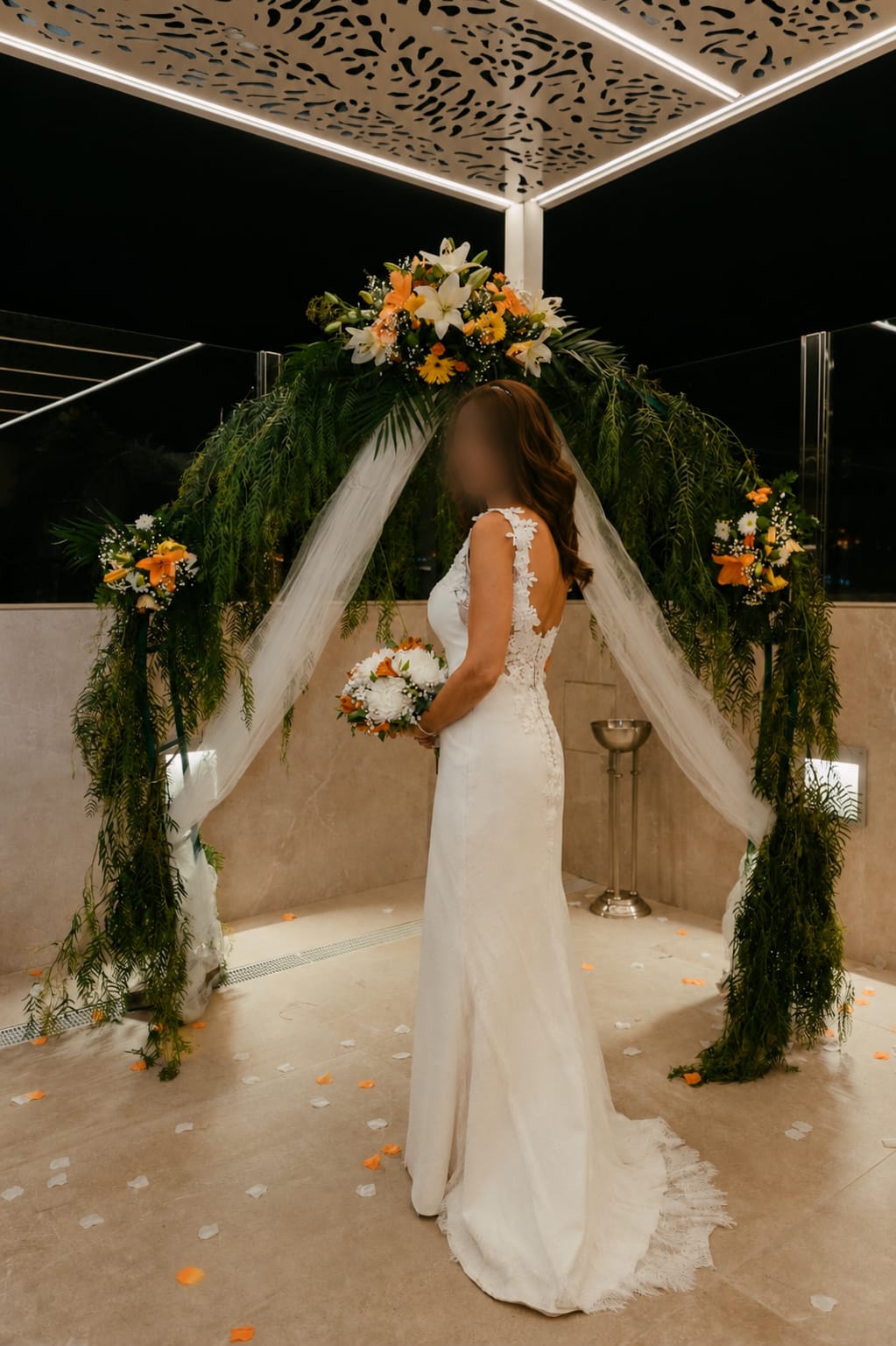 Vestido de novia de Silvia Fernández Vestido de novia de Silvia Fernández