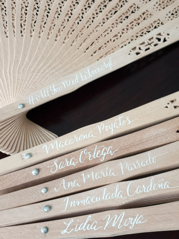 abanicos personalizados
