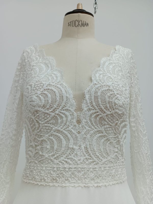 Vestido Novia Rosa Clará
