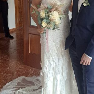 Vestido novia yolan cris Lua Vestido novia yolan cris Lua