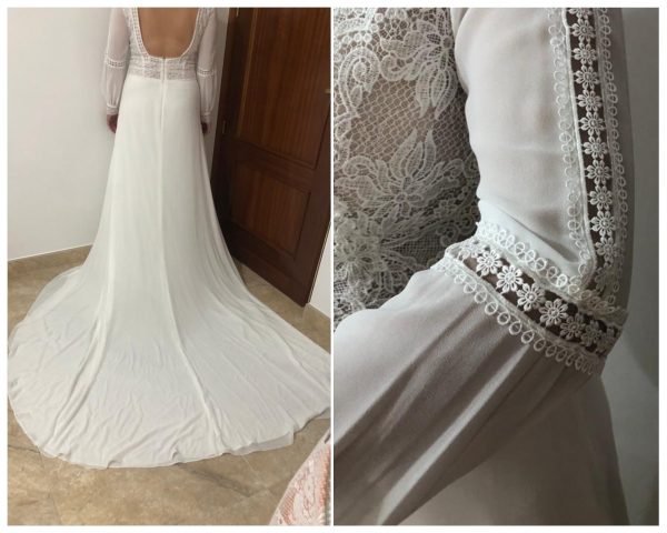 Vestido de Novia Rosa Clará