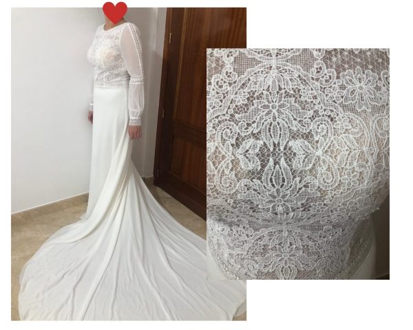 Vestido de Novia Rosa Clará
